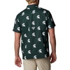 image:imageColumbia Mens Collegiate Super Slack Tide ShirtMs  Spruce Logo Print