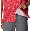 image:imageColumbia Mens Collegiate Super Slack Tide ShirtOs  Intense Red Fish Fan Print