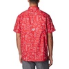 image:imageColumbia Mens Collegiate Super Slack Tide ShirtOs  Intense Red Fish Fan Print