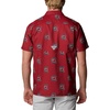image:imageColumbia Mens Collegiate Super Slack Tide ShirtSc  Beet Logo Print