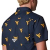 image:imageColumbia Mens Collegiate Super Slack Tide ShirtWv  Collegiate Navy Logo Print