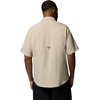 image:imageColumbia Mens Collegiate Tamiami Short Sleeve Shirt UGA  Fossil Large