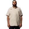image:imageColumbia Mens Collegiate Tamiami Short Sleeve Shirt UGA  Fossil Large