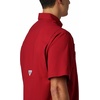 image:imageColumbia Mens Collegiate Tamiami Short Sleeve ShirtArk  Red Velvet