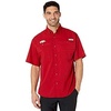 image:imageColumbia Mens Collegiate Tamiami Short Sleeve ShirtArk  Red Velvet