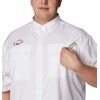 image:imageColumbia Mens Collegiate Tamiami Short Sleeve ShirtArk  White