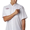 image:imageColumbia Mens Collegiate Tamiami Short Sleeve ShirtArk  White