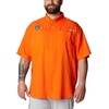 image:imageColumbia Mens Collegiate Tamiami Short Sleeve ShirtAub  Spark Orange