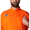 image:imageColumbia Mens Collegiate Tamiami Short Sleeve ShirtAub  Spark Orange