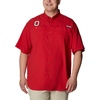image:imageColumbia Mens Collegiate Tamiami Short Sleeve ShirtOs  Intense Red