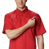 image:imageColumbia Mens Collegiate Tamiami Short Sleeve ShirtOs  Intense Red