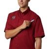image:imageColumbia Mens Collegiate Tamiami Short Sleeve ShirtSc  Beet
