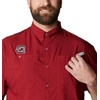 image:imageColumbia Mens Collegiate Tamiami Short Sleeve ShirtSc  Beet