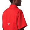 image:imageColumbia Mens Collegiate Tamiami Short Sleeve ShirtUga  Bright Red