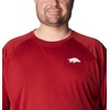 image:imageColumbia Mens Collegiate Terminal Tackle Long Sleeve ShirtArk  Red VelvetWhite