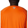 image:imageColumbia Mens Collegiate Terminal Tackle Long Sleeve ShirtCle  Spark Orange