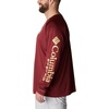 image:imageColumbia Mens Collegiate Terminal Tackle Long Sleeve ShirtFsu  CabernetSierra Tan