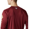 image:imageColumbia Mens Collegiate Terminal Tackle Long Sleeve ShirtFsu  CabernetSierra Tan