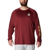 image:imageColumbia Mens Collegiate Terminal Tackle Long Sleeve ShirtFsu  CabernetSierra Tan
