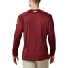 image:imageColumbia Mens Collegiate Terminal Tackle Long Sleeve ShirtFsu  CabernetSierra Tan