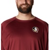 image:imageColumbia Mens Collegiate Terminal Tackle Long Sleeve ShirtFsu  CabernetSierra Tan
