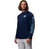 image:imageColumbia Mens Collegiate Terminal Tackle Long Sleeve ShirtNc  Collegiate Navy