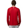 image:imageColumbia Mens Collegiate Terminal Tackle Long Sleeve ShirtOs  Intense RedWhite