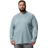 image:imageColumbia Mens Collegiate Terminal Tackle Long Sleeve ShirtUga  Crushed Blue