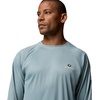 image:imageColumbia Mens Collegiate Terminal Tackle Long Sleeve ShirtUga  Crushed Blue