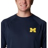 image:imageColumbia Mens Collegiate Terminal Tackle Long Sleeve ShirtUm  Collegiate NavyCollegiate Yellow