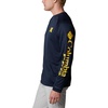 image:imageColumbia Mens Collegiate Terminal Tackle Long Sleeve ShirtUm  Collegiate NavyCollegiate Yellow