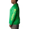image:imageColumbia Mens Collegiate Terminal Tackle Long Sleeve ShirtUo  Fuse GreenYellow Glo