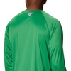 image:imageColumbia Mens Collegiate Terminal Tackle Long Sleeve ShirtUo  Fuse GreenYellow Glo