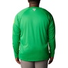 image:imageColumbia Mens Collegiate Terminal Tackle Long Sleeve ShirtUo  Fuse GreenYellow Glo