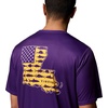 image:imageColumbia Mens Collegiate Terminal Tackle SS ShirtLsu  Vivid Purple Stateriot