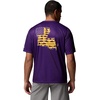 image:imageColumbia Mens Collegiate Terminal Tackle SS ShirtLsu  Vivid Purple Stateriot