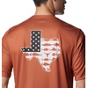 image:imageColumbia Mens Collegiate Terminal Tackle SS ShirtTex  Cedar