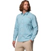 image:imageColumbia Mens Harbor Peak Long Sleeve ShirtBlue Echo Wayward Tartan