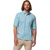 image:imageColumbia Mens Harbor Peak Long Sleeve ShirtBlue Echo Wayward Tartan