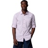 image:imageColumbia Mens Harbor Peak Long Sleeve ShirtLavender Pearl Micro Gingham