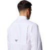 image:imageColumbia Mens PFG Blood and Guts V Long Sleeve ShirtWhite