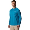 image:imageColumbia Mens PFG Solar Stream Long SleeveBlue Echo