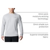 image:imageColumbia Mens PFG Solar Stream Long SleeveCool Grey