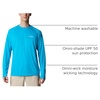 image:imageColumbia Mens PFG Solar Stream Long SleeveOcean Blue