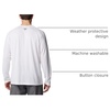 image:imageColumbia Mens PFG Solar Stream Long SleeveWhite
