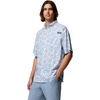 image:imageColumbia Mens PFG Super Tamiami Short Sleeve ShirtDockside Blue Roosters