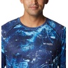 image:imageColumbia Mens PFG Super Terminal Tackle Long Sleeve ShirtBlue Macaw Realtree Horizon