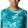 image:imageColumbia Mens PFG Super Terminal Tackle Long Sleeve ShirtElectric Turquoise Realtree Horizon
