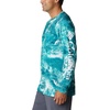 image:imageColumbia Mens PFG Super Terminal Tackle Long Sleeve ShirtElectric Turquoise Realtree Horizon