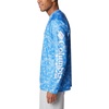 image:imageColumbia Mens PFG Super Terminal Tackle Long Sleeve ShirtHarbor Blue Contour Fish Print